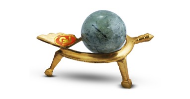 Green aventurine crystal sphere